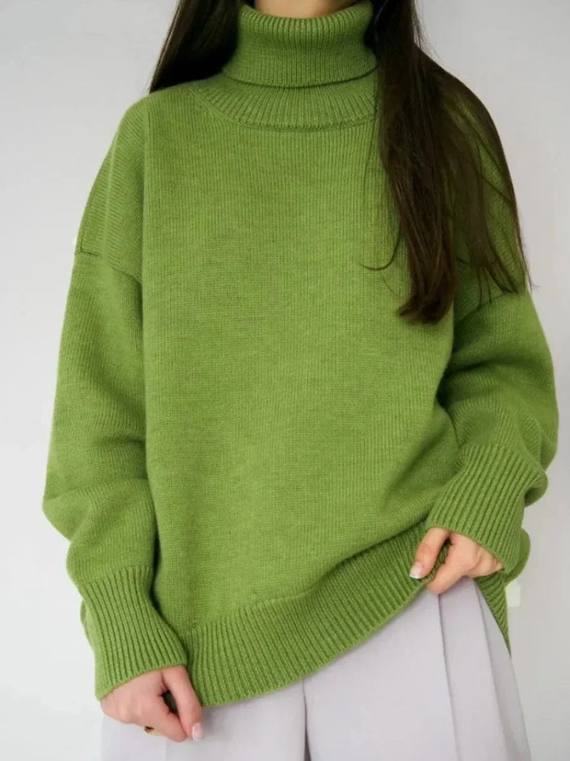 Shopfluxpro NZ Cosy Oversized Knitted Jumper for Chilly Kiwi Days