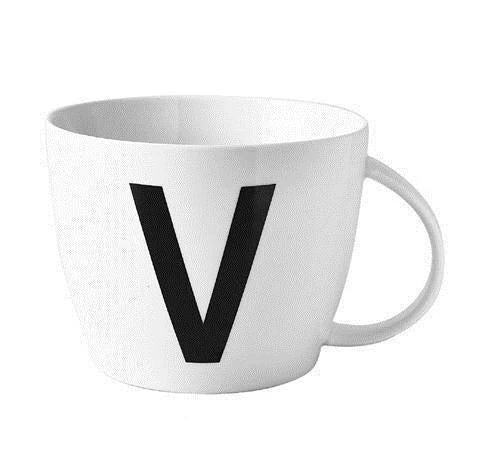 Personalized Initial Ceramic Mug with Sleek Minimalist Design and Eco-Friendly Materials