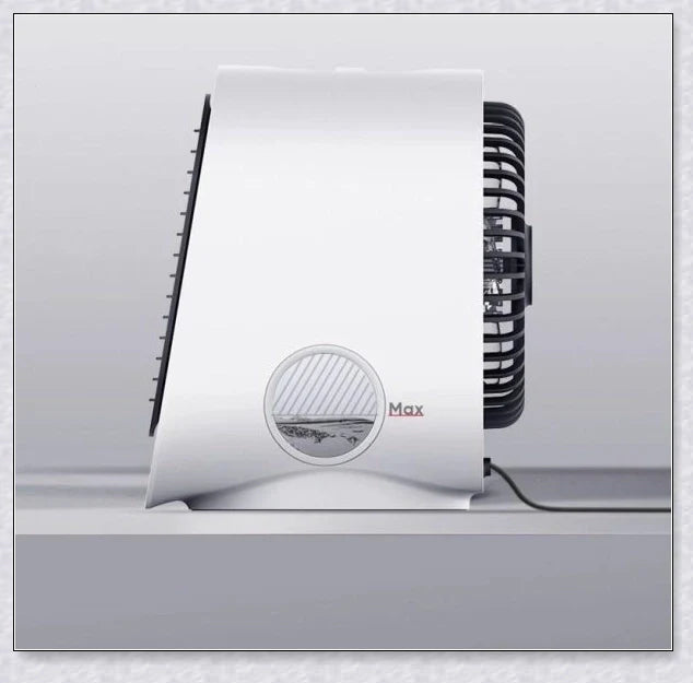 Chill Breeze - A lightweight, portable air conditioner with 3-in-1 functionality, including air cooling, air purification, and ambient lighting