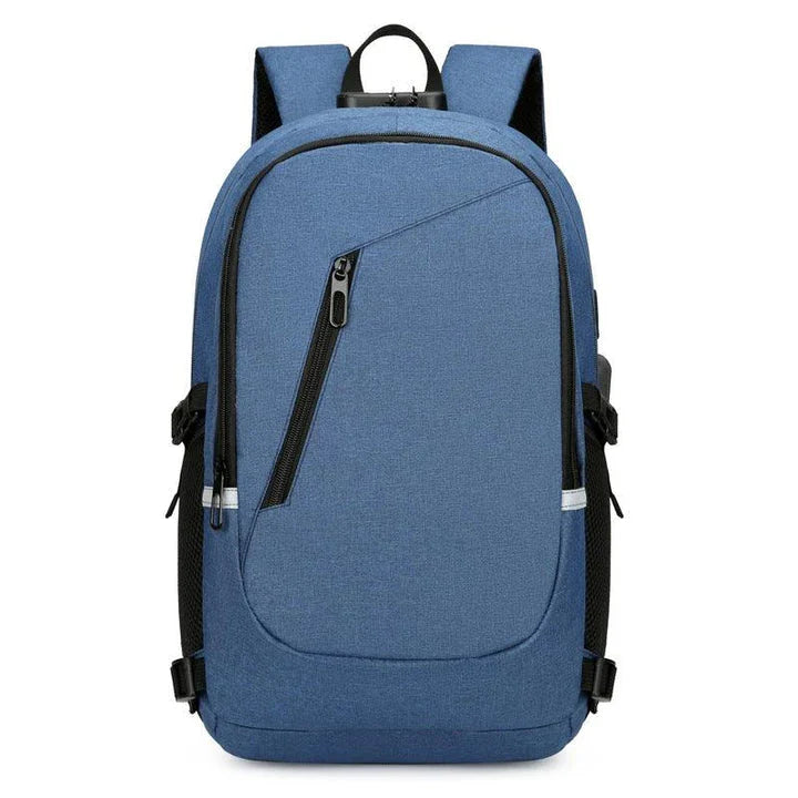 Durable computer backpack made of premium Oxford cloth, designed for Kiwi adventurers with ample storage and stylish street-savvy look.