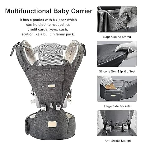 A premium ergonomic baby carrier made with soft, breathable New Zealand cotton for Kiwi parents and their little ones.