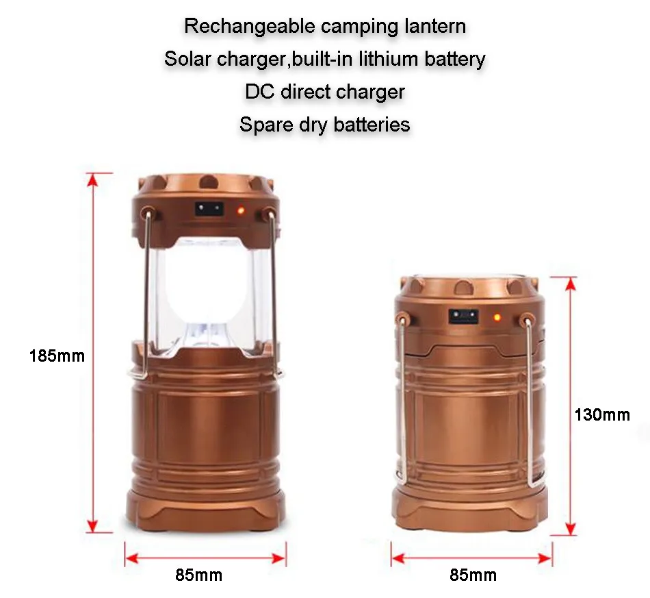 Compact, solar-powered lantern and power bank with glass top and stainless steel accents, perfect for outdoor adventures in New Zealand