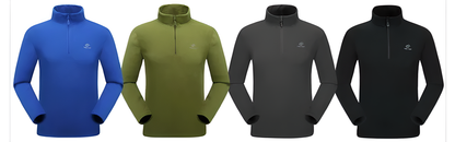 Men's Winter Fleece Softshell Jacket in various colors, featuring wind-resistant technology and thermal fleece lining for outdoor adventures in New Zealand