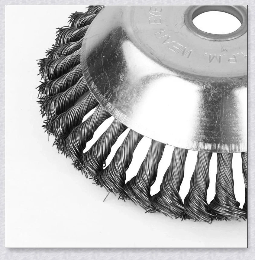 Pavement Grass Trimmer - A heavy-duty, stainless steel tool designed to efficiently tackle tough grass, moss, and brush on hard Kiwi surfaces like concrete and asphalt.