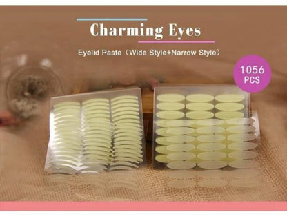 Anti-Aging Eyelid Tape with 120 pairs, providing an instant eye lift for a rejuvenated, youthful appearance