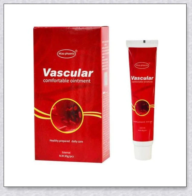 Varicose Veins Treatment Cream - Natural Chinese Herb Formula for Improved Blood Circulation and Reduced Vein Visibility