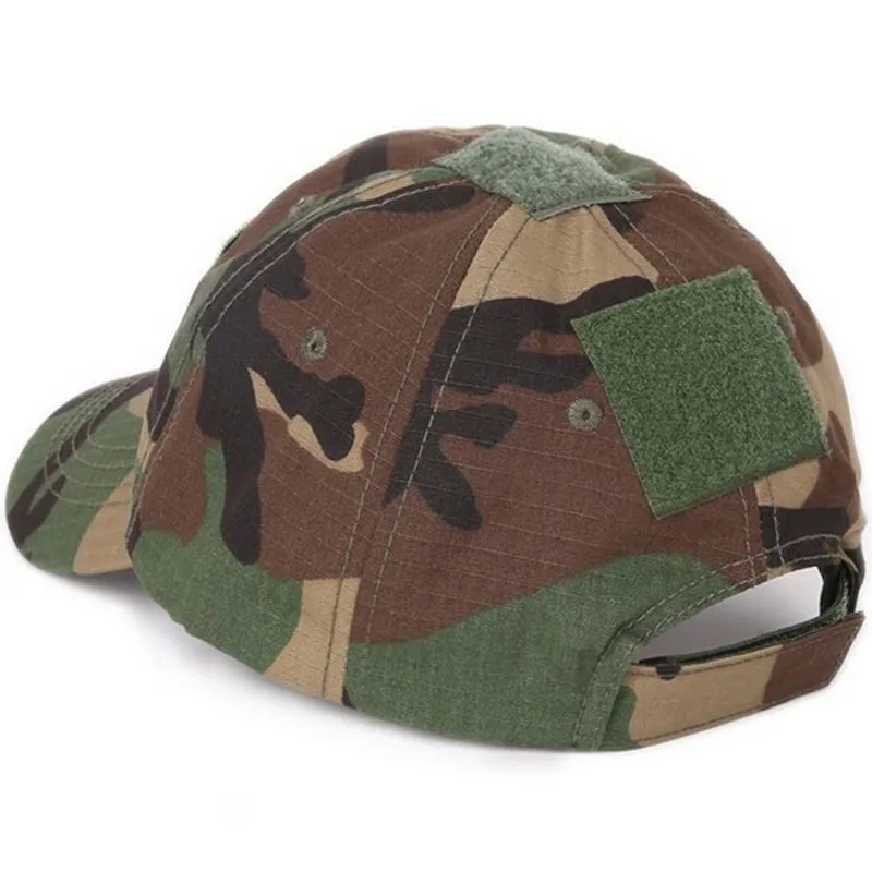 Tactical Camouflage Cap with adjustable strap, UV-resistant and breathable fabric for outdoor adventures in New Zealand