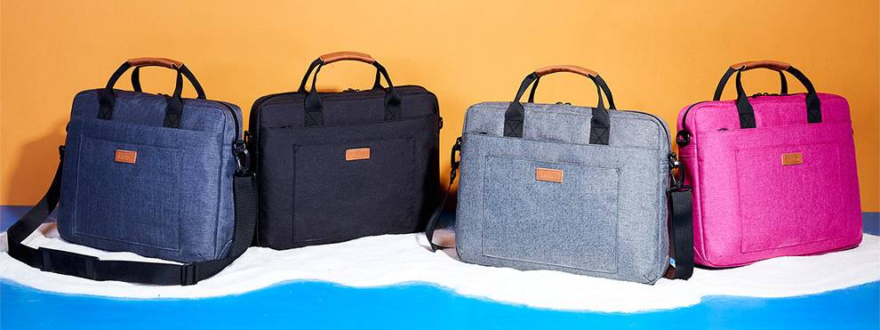 Kalidi Canvas Laptop Bag in various colours and sizes, designed to protect laptops and provide convenient storage for Kiwi users