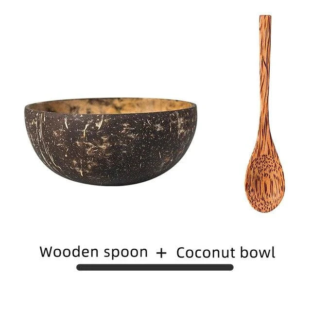 Sustainable Coconut Bowl - Natural, Eco-Friendly Home Accessory from Trendha New Zealand