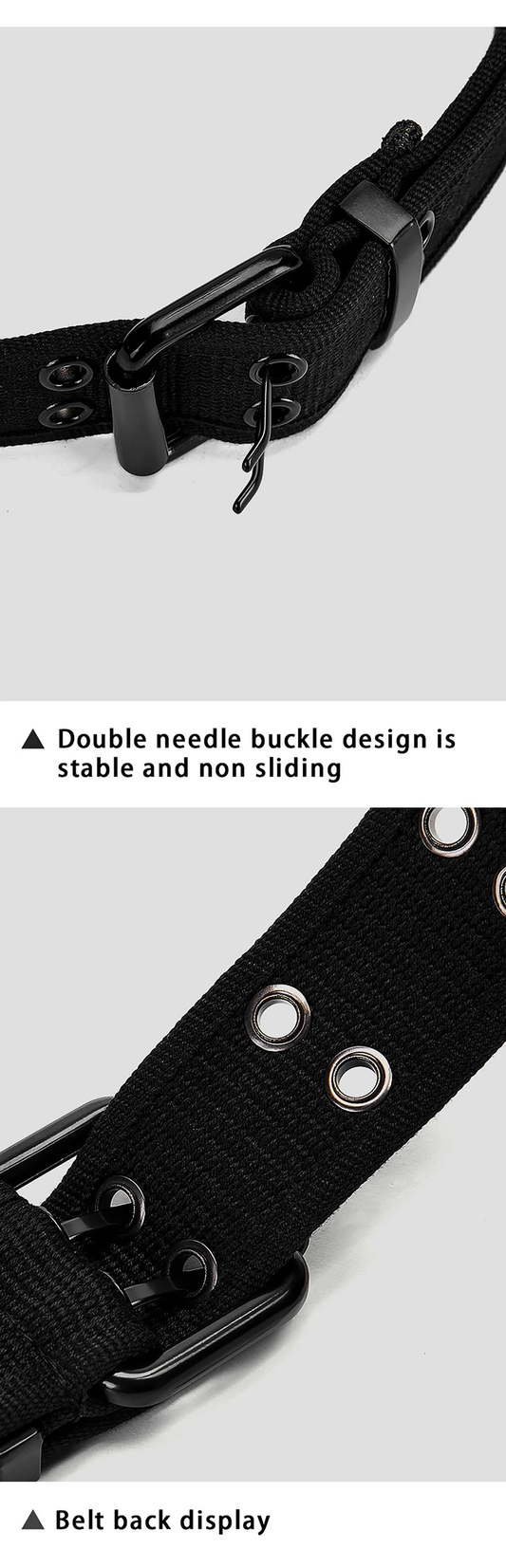 Ultra-Durable Woven Buckle Belt in Various Colors - Breathable, Adjustable Design for Kiwi Lifestyles