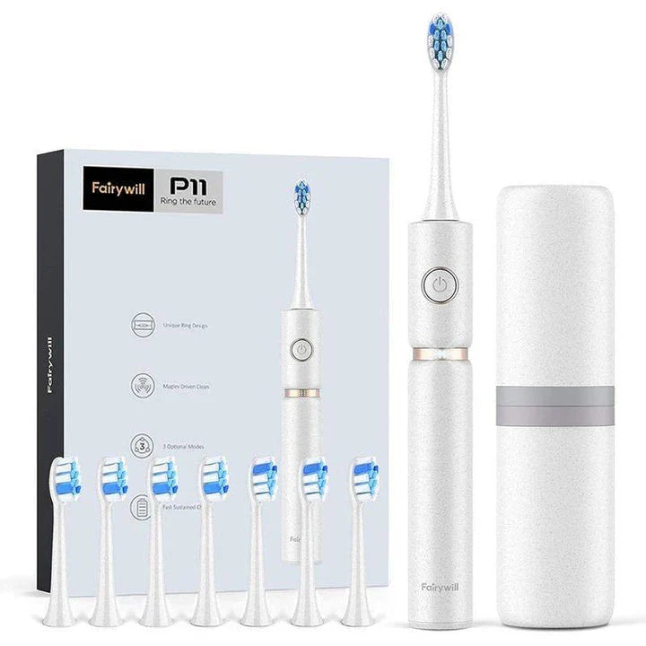 Advanced Sonic Electric Toothbrush with Smart Timer and Waterproof Travel Case