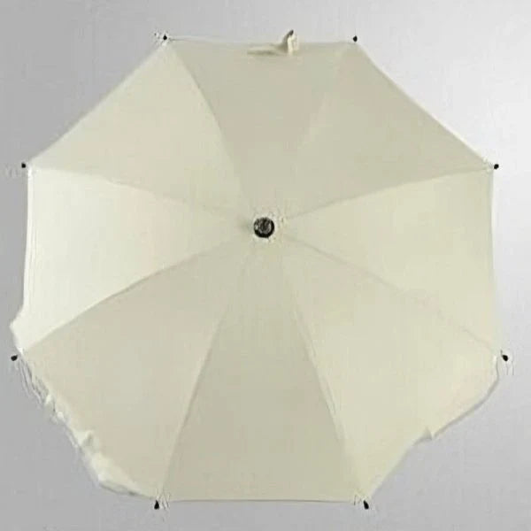 360-degree adjustable stroller umbrella accessory in black, gray, and white colors