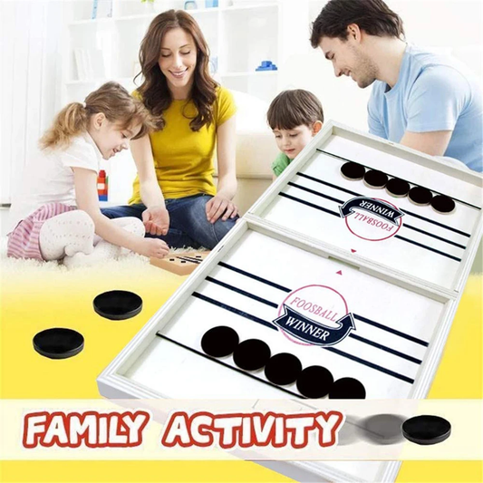 Fast Sling Hockey Board Game - A thrilling eco-friendly table hockey game for Kiwi families