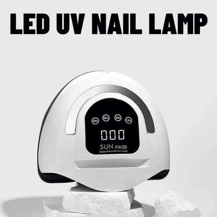 320W High Power UV LED Nail Lamp with 4 Timers and Smart Sensor for Salon-Grade Nails at Home