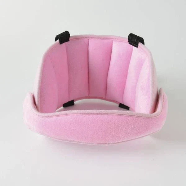 Joopzy Car Seat Head Support in gray, blue, and pink colors to keep Kiwi kids safe and comfortable during car rides