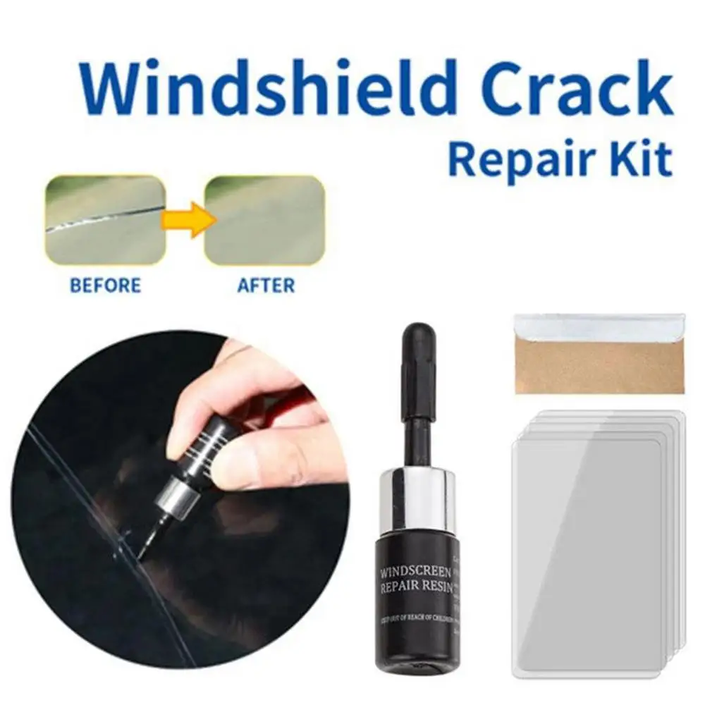 MiracleFix Glass Nano Repair Fluid - Versatile DIY Solution for Fixing Cracks and Chips in Car Windscreens, Phone Screens and More