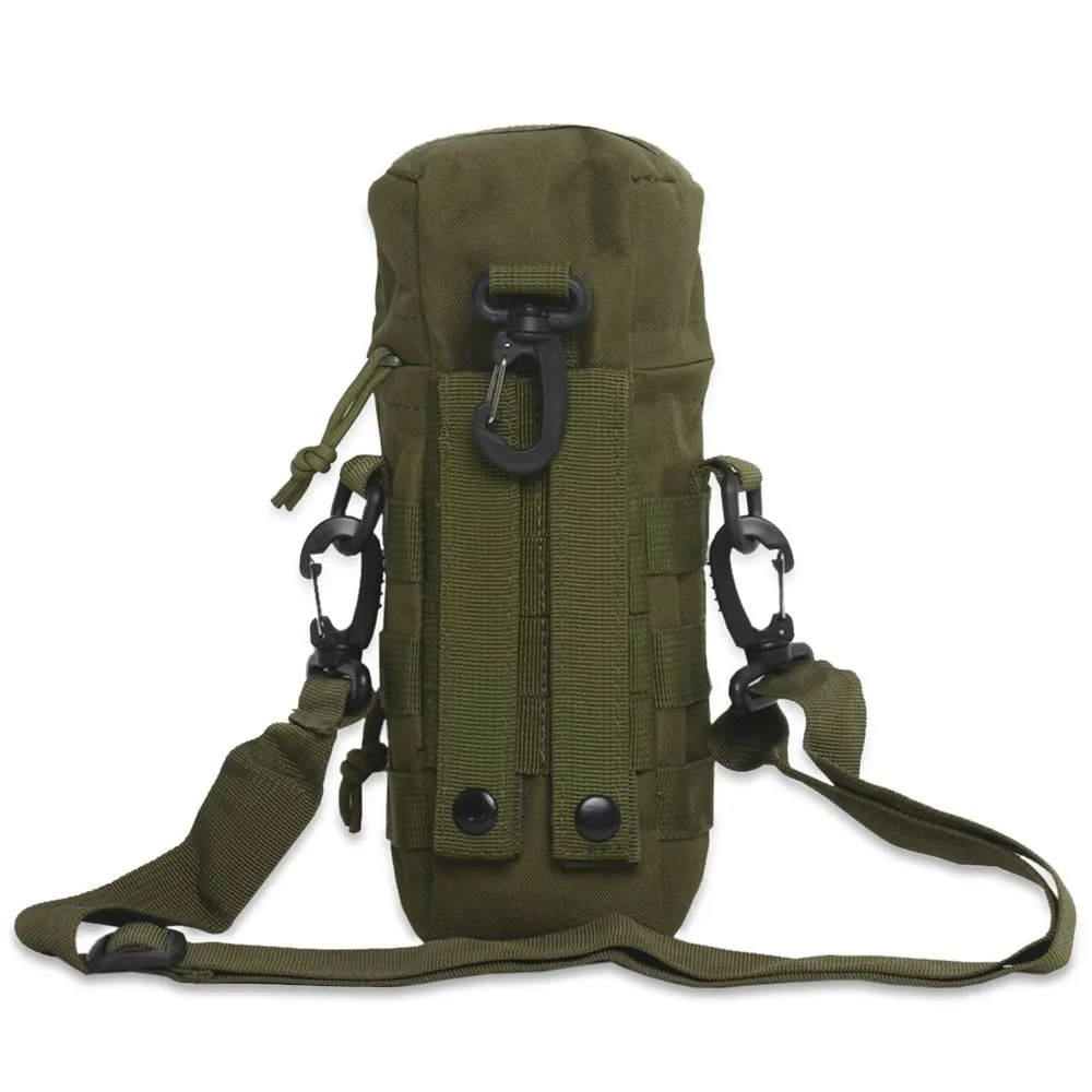 Versatile MOLLE Water Bottle Pouch in various colors, designed for outdoor adventures and active Kiwi lifestyles