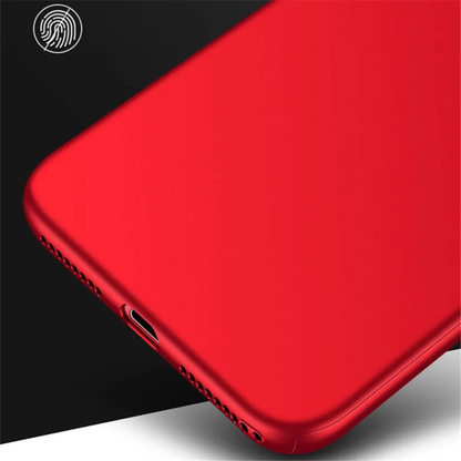 Ultra-Slim iPhone Case with Protective Glass - Sleek Design, 360-Degree Protection, Shatter-Resistant Screen