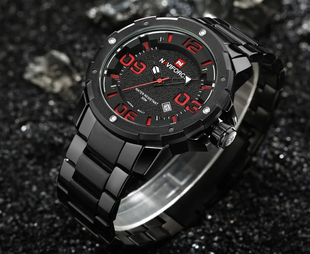 Rugged stainless steel army watch with various color options, designed for Kiwi adventurers