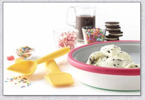 Slushypan - Magic Ice Cream Maker Pan Fried Yogurt Rolling Machine, a revolutionary kitchen tool that lets you make homemade frozen treats in minutes.