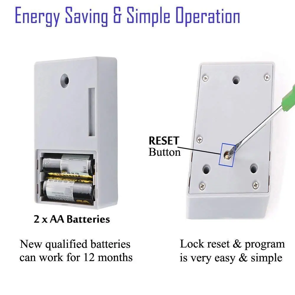 A digital smart induction drawer lock with a hidden, keyless design for securing cabinets, drawers, and more in New Zealand homes and businesses.