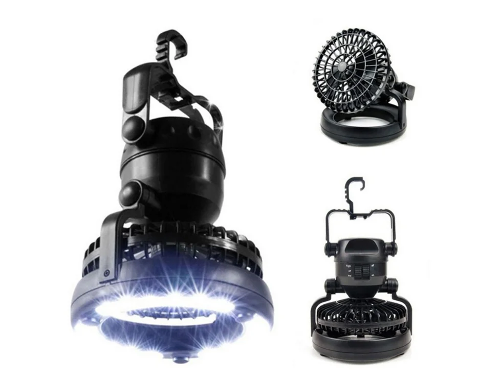 The Campout™ 18 LED Lantern & Fan - A versatile and weatherproof lighting and cooling solution for Kiwi campers and outdoor enthusiasts.