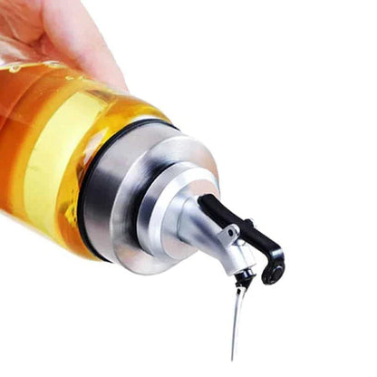 Trendha Glass Bottle Dispenser - A sleek and practical kitchen accessory for seamless seasoning and flavour control