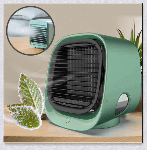 Chill Breeze - A lightweight, portable air conditioner with 3-in-1 functionality, including air cooling, air purification, and ambient lighting