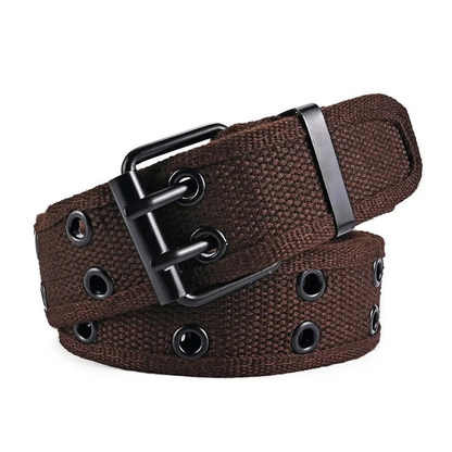 Ultra-Durable Woven Buckle Belt in Various Colors - Breathable, Adjustable Design for Kiwi Lifestyles