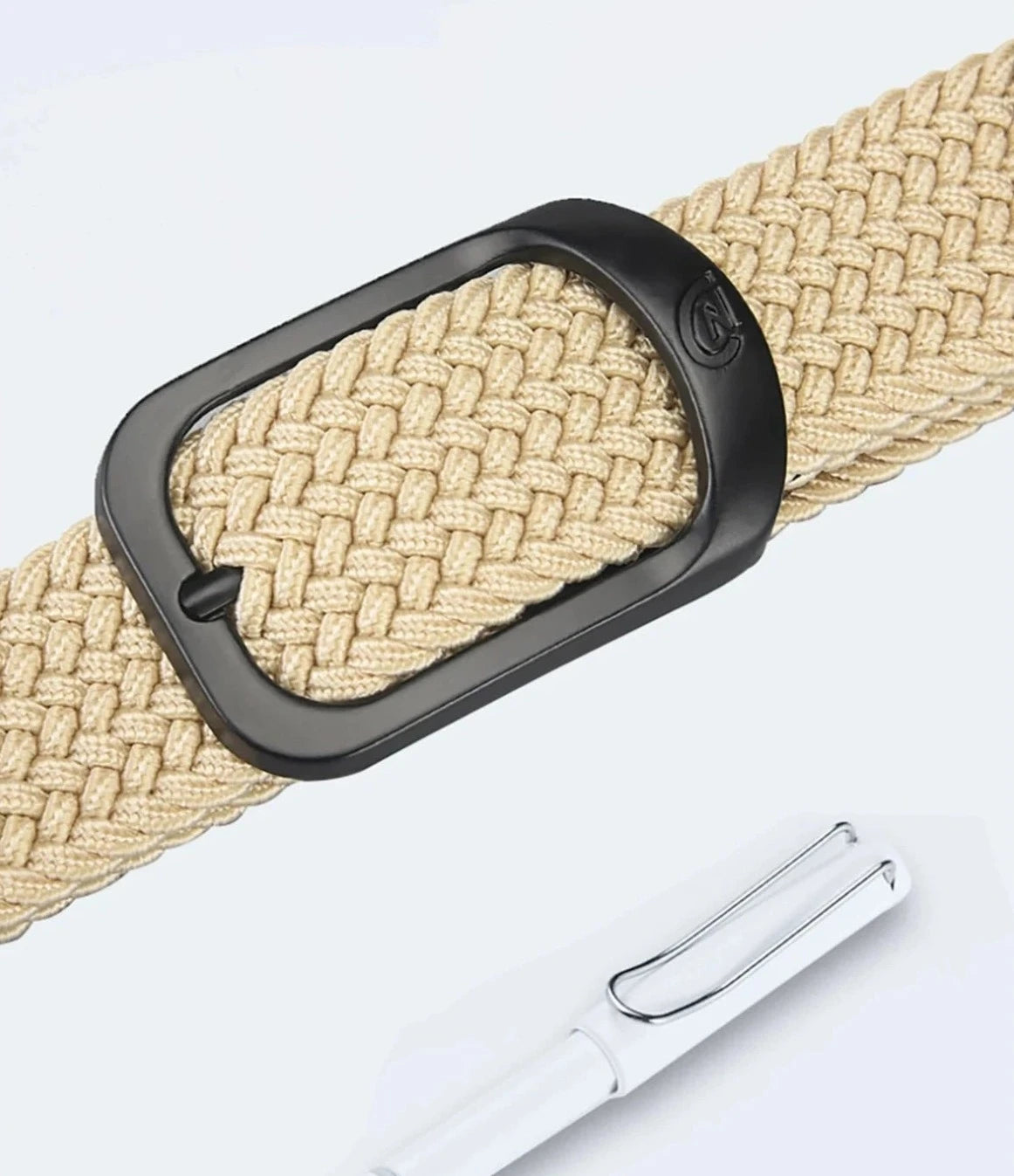 Versatile woven elastic belt in various colors, featuring a stylish design and a lightweight, comfortable fit for the active Kiwi lifestyle.