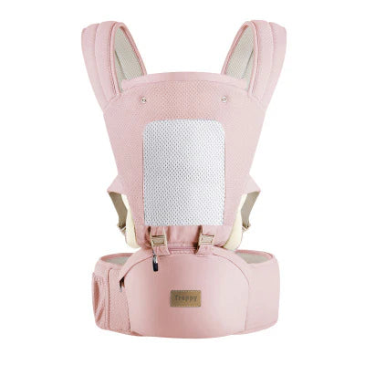 A premium ergonomic baby carrier made with soft, breathable New Zealand cotton for Kiwi parents and their little ones.