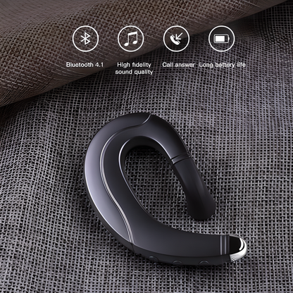 Wireless Bluetooth earbuds with bone conduction technology, perfect for active lifestyles in New Zealand