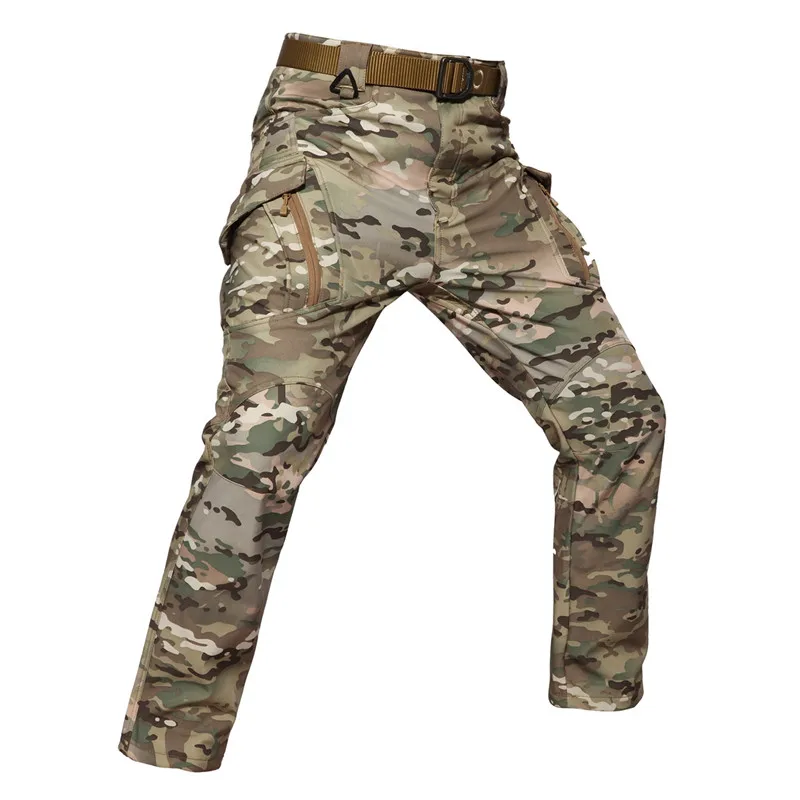 CargoZ™ Waterproof Soft Shell Tactical Cargo Pants in various colors, designed for Kiwi outdoor enthusiasts