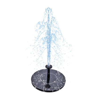 Eco-friendly solar-powered bird fountain with adjustable nozzle heads for customizable water patterns, perfect for Kiwi gardens and backyards