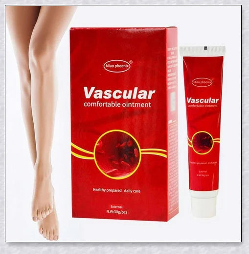 Varicose Veins Treatment Cream - Natural Chinese Herb Formula for Improved Blood Circulation and Reduced Vein Visibility