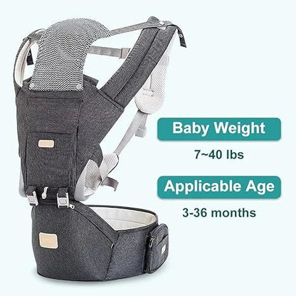 A premium ergonomic baby carrier made with soft, breathable New Zealand cotton for Kiwi parents and their little ones.