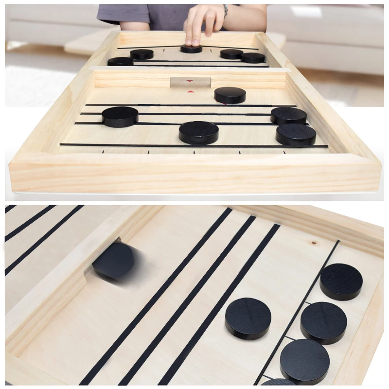 Fast Sling Hockey Board Game - A thrilling eco-friendly table hockey game for Kiwi families