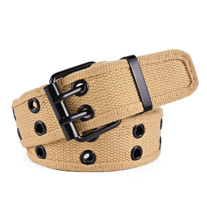 Ultra-Durable Woven Buckle Belt in Various Colors - Breathable, Adjustable Design for Kiwi Lifestyles