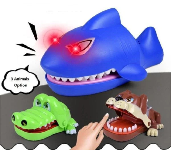 Bite-Proof Paw-some Pet Pal: An engaging interactive toy featuring random tooth switches for unpredictable fun and parent-child bonding