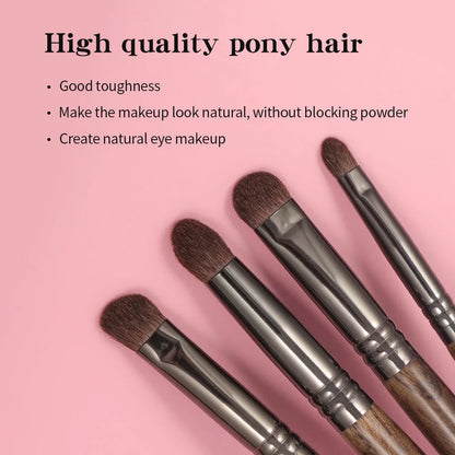 22-Piece Premium Makeup Brush Set with Soft Synthetic and Goat Hair Bristles for Flawless Makeup Application