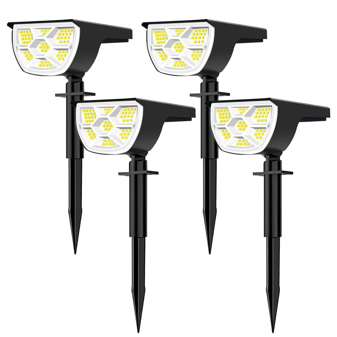 Outdoor Solar Landscape Spotlights with Multiple LED Options and Weatherproof Design for Enchanting Kiwi Gardens