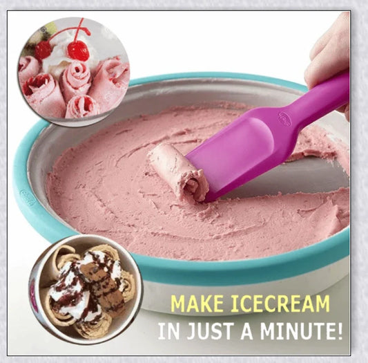 Slushypan - Magic Ice Cream Maker Pan Fried Yogurt Rolling Machine, a revolutionary kitchen tool that lets you make homemade frozen treats in minutes.