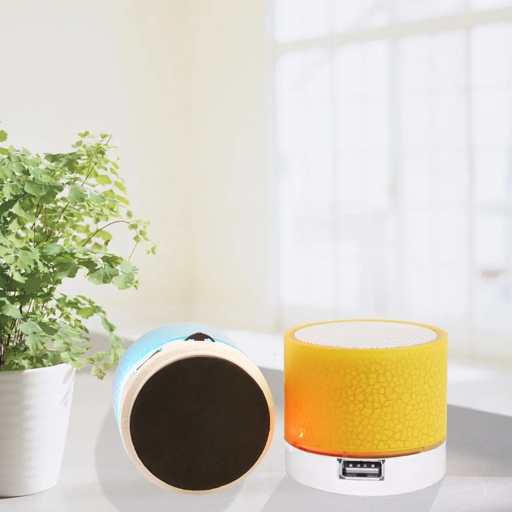 DancingLight™ Mini LED Bluetooth Speaker - compact, portable design with premium sound quality and advanced features