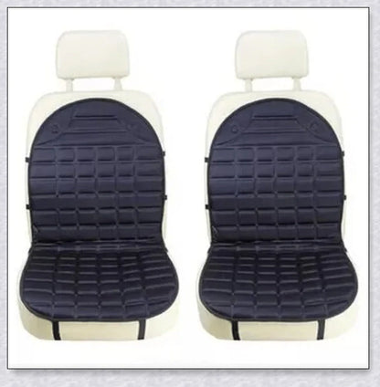 Premium Heated Car Seat Cushion Cover with adjustable temperature settings and ultra-soft polyester surface