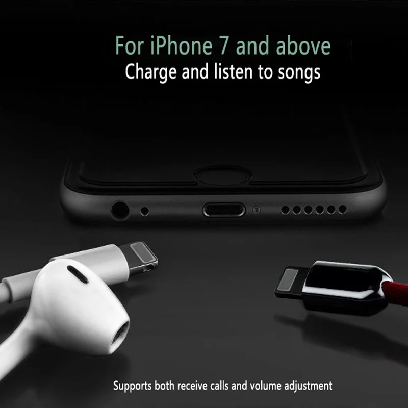 4-in-1 iPhone Lightning Adapter with charging, audio, calling, and device control capabilities