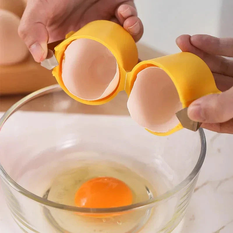 Crack-free egg shell opener and smooth egg beater - a versatile kitchen tool for Kiwi cooks and bakers