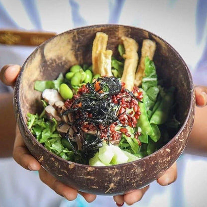 Sustainable Coconut Bowl - Natural, Eco-Friendly Home Accessory from Trendha New Zealand