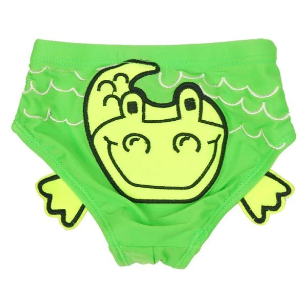 Cute embroidered baby swimming trunks in various vibrant designs for 1-3 year old New Zealand kids