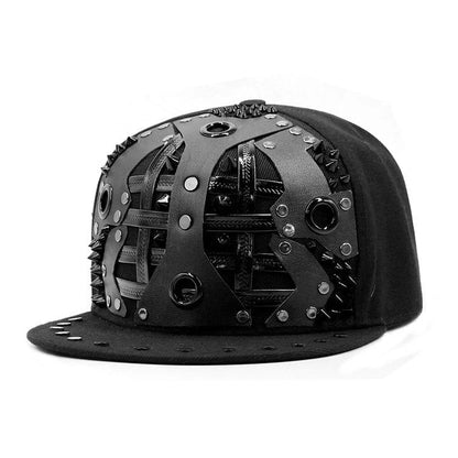 Classic metal lock bullet belt buckle cap with adjustable size and flat brim design for Kiwi outdoor style and comfort