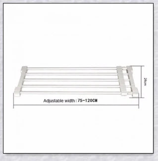 Fully Adjustable Retractable Indoor Pet Barrier with Durable Plastic-Coated Iron Pipe Construction